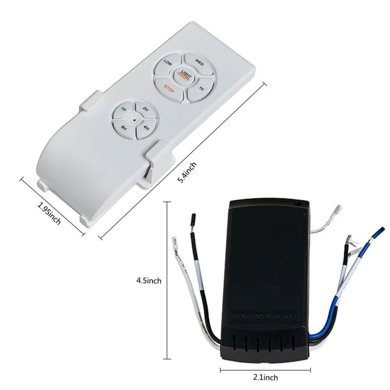 DALELEE Ceiling Fan Remotes & Wall Controls | Wayfair